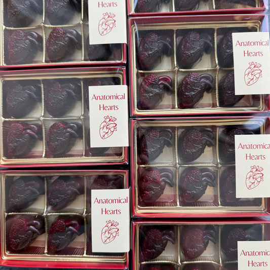 Eat Your Heart Out - Anatomical Heart Truffles